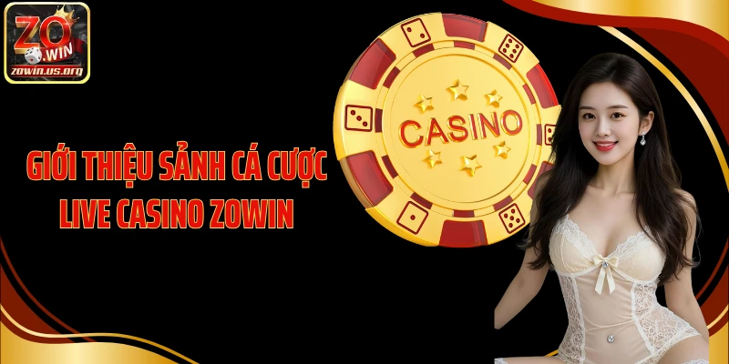 Giới thiệu sảnh cá cược live casino Zowin